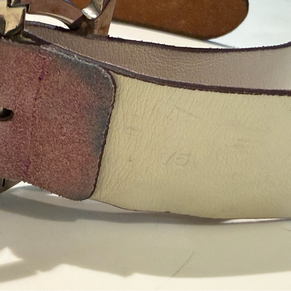 Salvatore Ferragamo Suede & Leather Belt - Picture 7 of 8